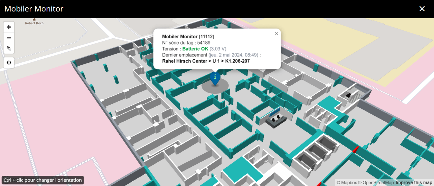 3d map rfid discovery