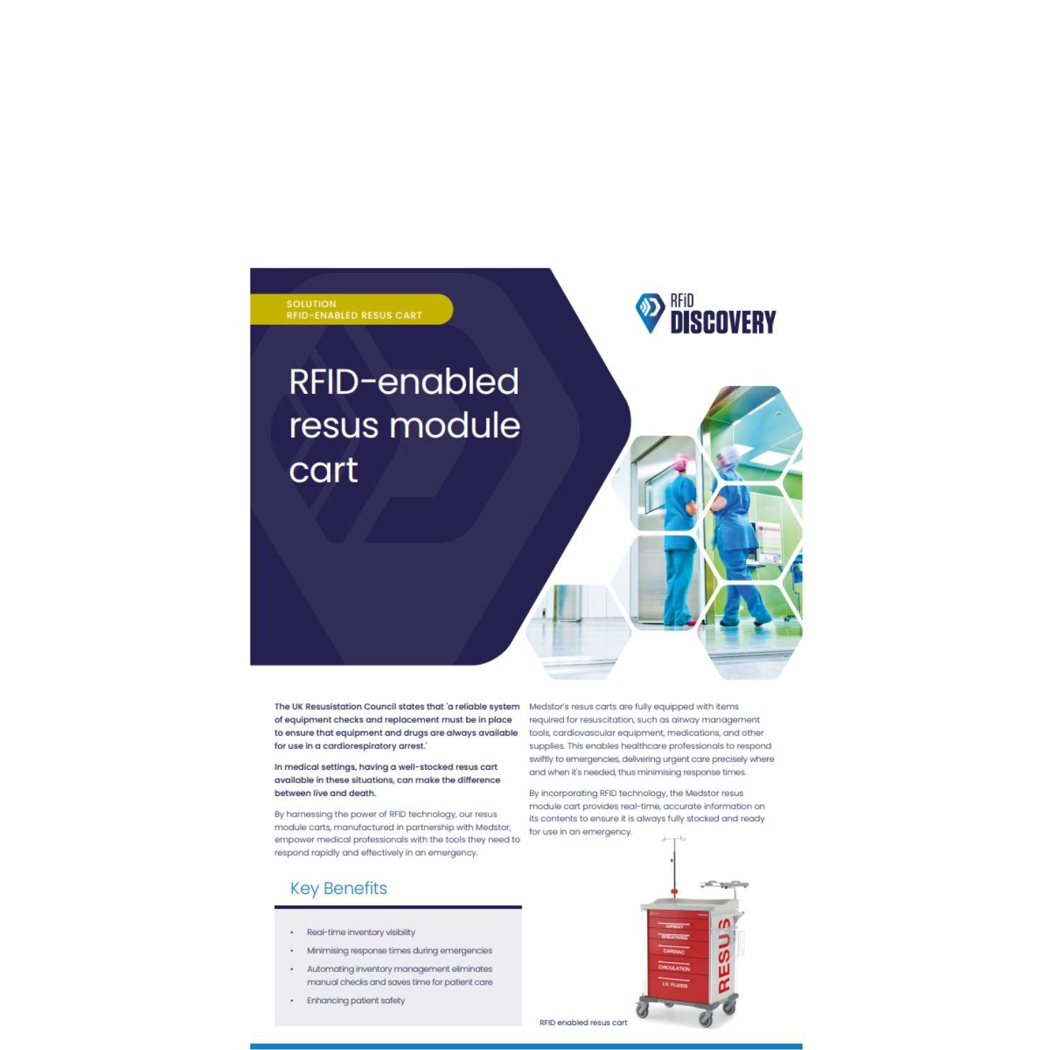 rfid resus module cart