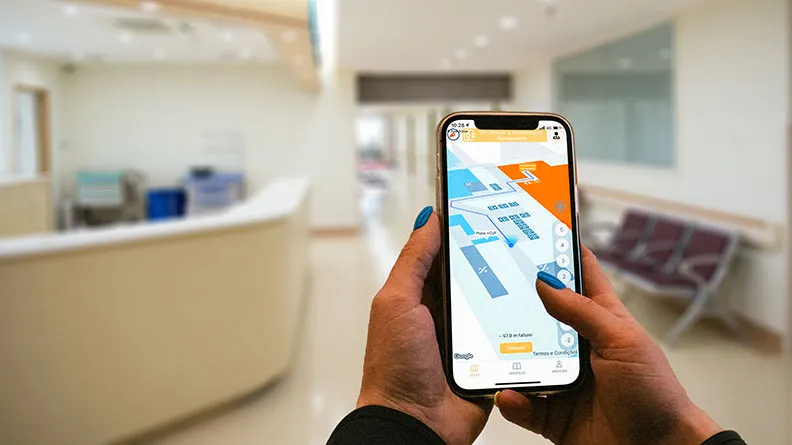 Indoor navigation for wayfinding