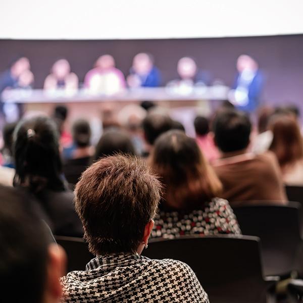 Delegates at a conference