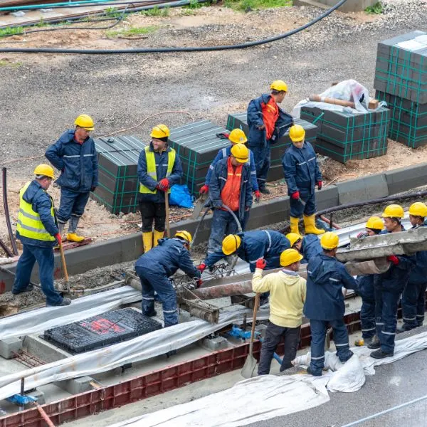 rail manufacturing workers